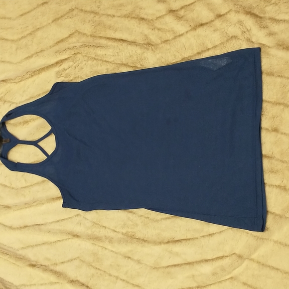 AnM blue tank top - Picture 1 of 8